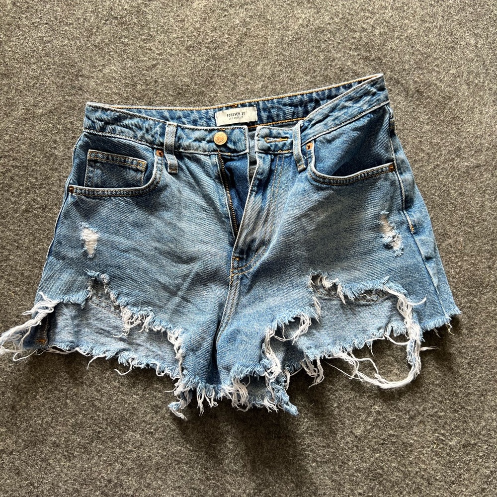 F21 Denim Shorts